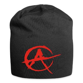 Anarchie - Jersey-Beanie - Schwarz - Vorne