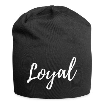 Loyauté loyale - Bonnet en jersey - noir - Devant