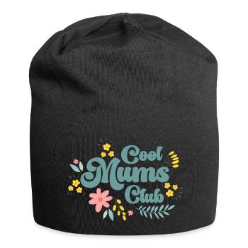 Design Club des mamans cool - Bonnet en jersey - noir - Devant