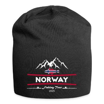 Fishing Tour Norway 2025 - Jersey-Beanie - Schwarz - Vorne