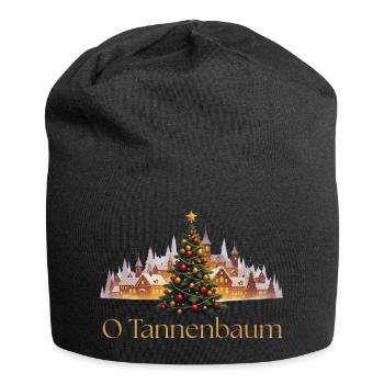 Fir tree - Jersey Beanie - black - Front