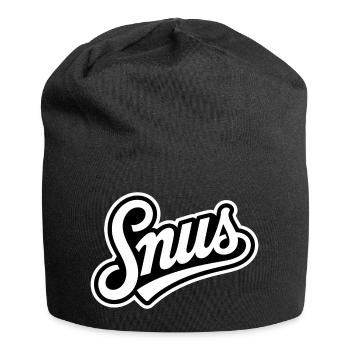 Snus – Nikotinbeutel Zyn T-Shirt - Jersey-Beanie - Schwarz - Vorne