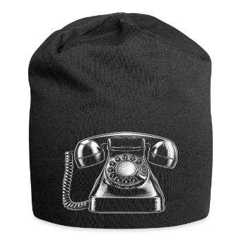 telephone - Jersey Beanie - black - Front