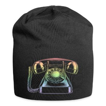 telephone - Jersey Beanie - black - Front
