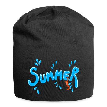 Splish Splash 2 - Jersey-Beanie - Schwarz - Vorne