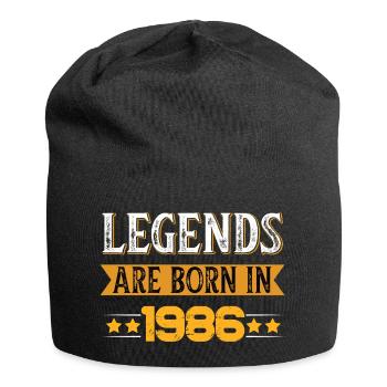 Birthday born in 1986 - Jersey Beanie - black - Front
