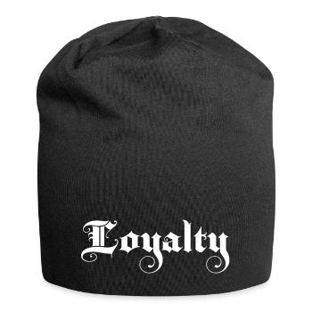 Loyalty Loyalty Fancy Script Gift - Bonnet en jersey - noir - Devant