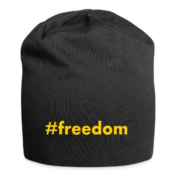 FREEDOM - Jersey Beanie - black - Front