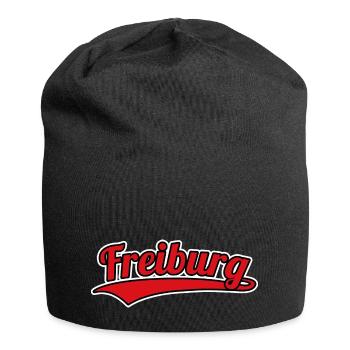 Freiburg Deutschland Heimatstadt - Jersey-Beanie - Schwarz - Vorne