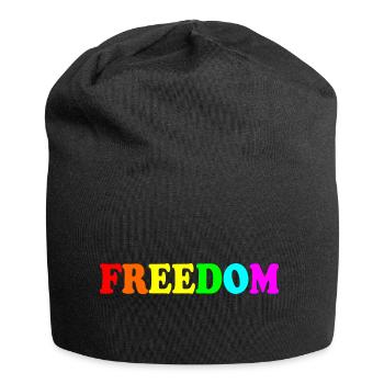 Freedom - Jersey Beanie - black - Front