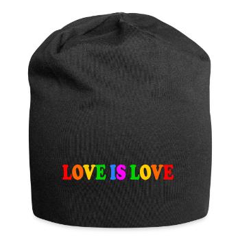 Love is love - Jersey Beanie - black - Front