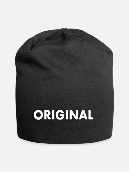 Original - Bonnet en jersey - noir