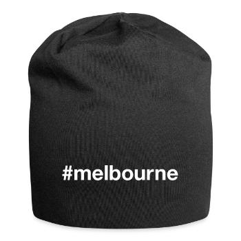 MELBOURNE Australia Hashtag - Jersey Beanie - black - Front