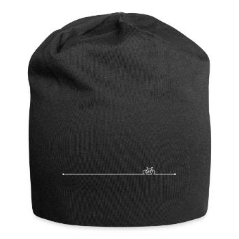 Bicycle Heartbeat - Jersey Beanie - black - Front