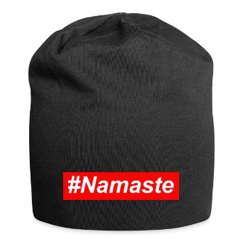 namaste - Jersey Beanie - black - Front