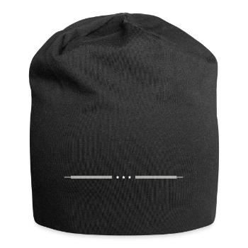 stern_linie - Jersey Beanie - black - Front