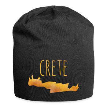 crete - Jersey Beanie - black - Front