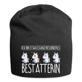 BESTATTERIN - Toll - Jersey-Beanie - Schwarz - Vorne
