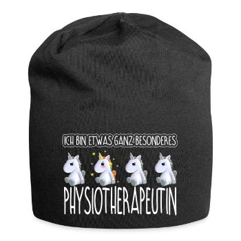 PHYSIOTHERAPEUTIN - Toll - Jersey-Beanie - Schwarz - Vorne