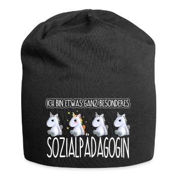 SOZIALPÄDAGOGIN - Toll - Jersey-Beanie - Schwarz - Vorne