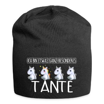 TANTE - Toll - Jersey-Beanie - Schwarz - Vorne