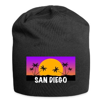 San Diego Shirt ! - Bonnet en jersey - noir - Devant