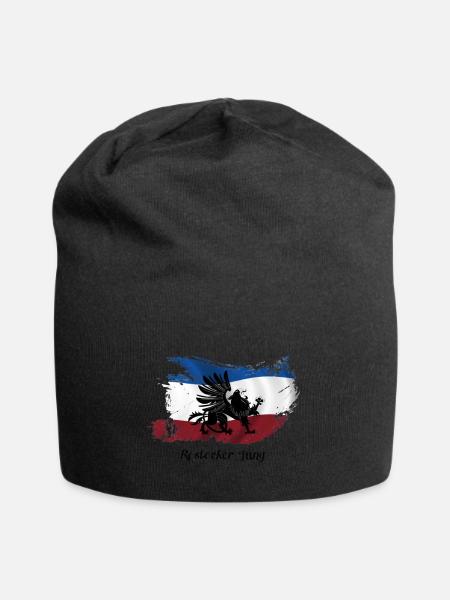 rostocker_jung - Jersey-Beanie - Schwarz