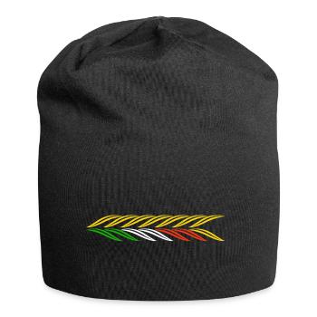 abstract ear Italy - Jersey Beanie - black - Front