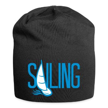 voile hobby bateau voilier voilier mer wa - Bonnet en jersey - noir - Devant