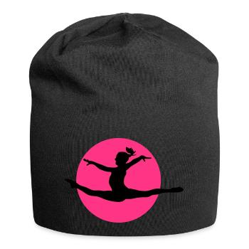 Kunst & Bodenturnen - Jersey-Beanie - Schwarz - Vorne