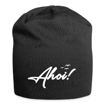 Ahoi! - Jersey-Beanie - Schwarz - Vorne