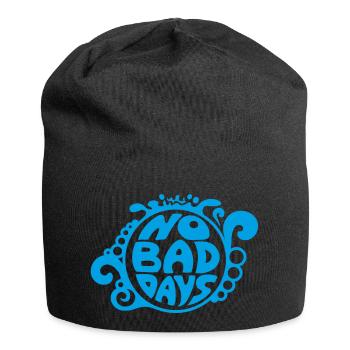 no bad days - Jersey Beanie - black - Front