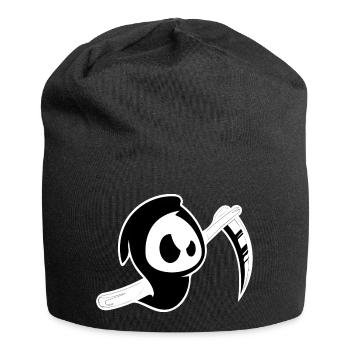Sensen Gespenst Halloween Reaper - Jersey-Beanie - Schwarz - Vorne
