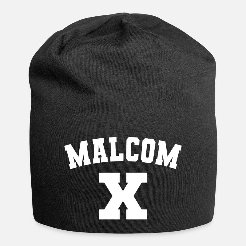 MALCOM X Black History - Jersey Beanie - black