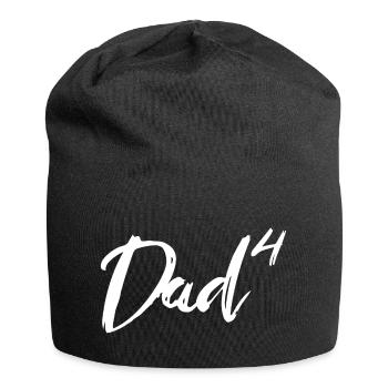 Dad High Four - Jersey Beanie - black - Front