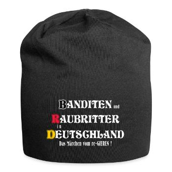 BRD Shirt - Jersey-Beanie - Schwarz - Vorne