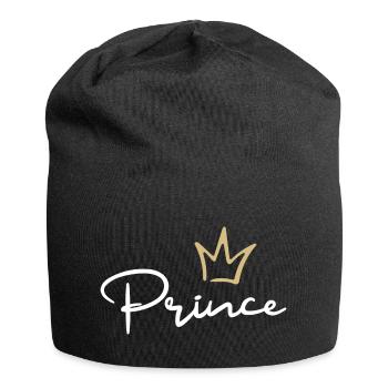 Prince Crown - Jersey Beanie - black - Front