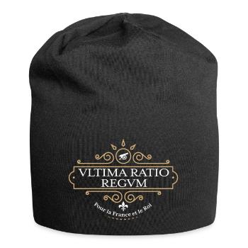 ⚜️ ultima ratio regum (clear logo) - Jersey Beanie - black - Front