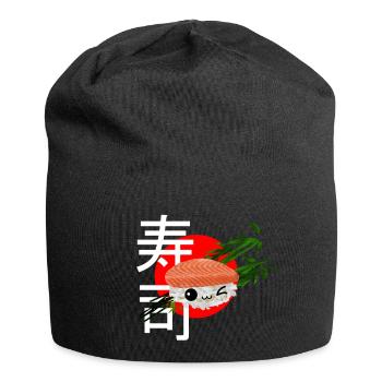Sushi - Jersey-Beanie - Schwarz - Vorne