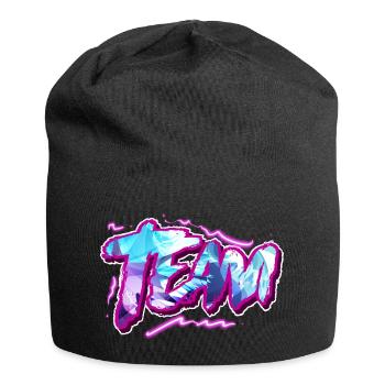 Team - Jersey-Beanie - Schwarz - Vorne