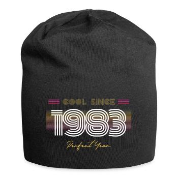 Birthday Cool since 1983 - Jersey Beanie - black - Front