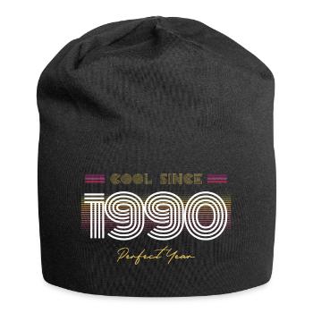 Birthday Cool since 1990 - Jersey Beanie - black - Front