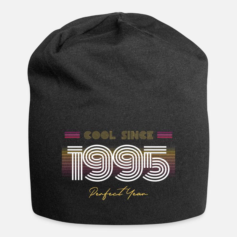 Birthday Cool since 1995 - Jersey Beanie - black