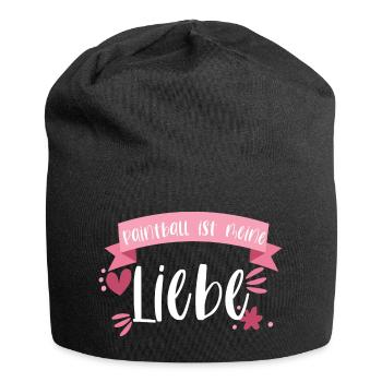 Paintball ist meine Liebe - Gotcha Geschenk - Jersey-Beanie - Schwarz - Vorne