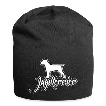 JAGDTERRIER Hunderasse Jagdhunde Jäger Wilsigns - Jersey-Beanie - Schwarz - Vorne