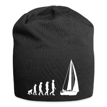 Sailboat evolution - Jersey Beanie - black - Front