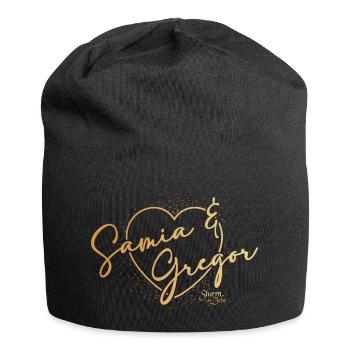 Sturm der Liebe Traumpaar Samia & Gregor - Jersey-Beanie - Schwarz - Vorne