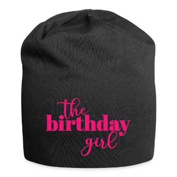 La fille d’anniversaire - Bonnet en jersey - noir - Devant