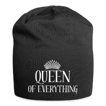 Queen of Everything - Jersey Beanie - black - Front