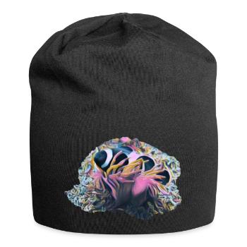 Clownfisch - Jersey-Beanie - Schwarz - Vorne